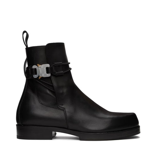 1017 ALYX 9SM Black Low Buckle Boots