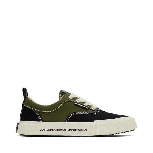 AAPE BY A BATHING APE Black & Khaki AAPENOW Galaxy Low-Top Sneakers