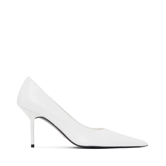 ABRA White Pointed Toe Heels