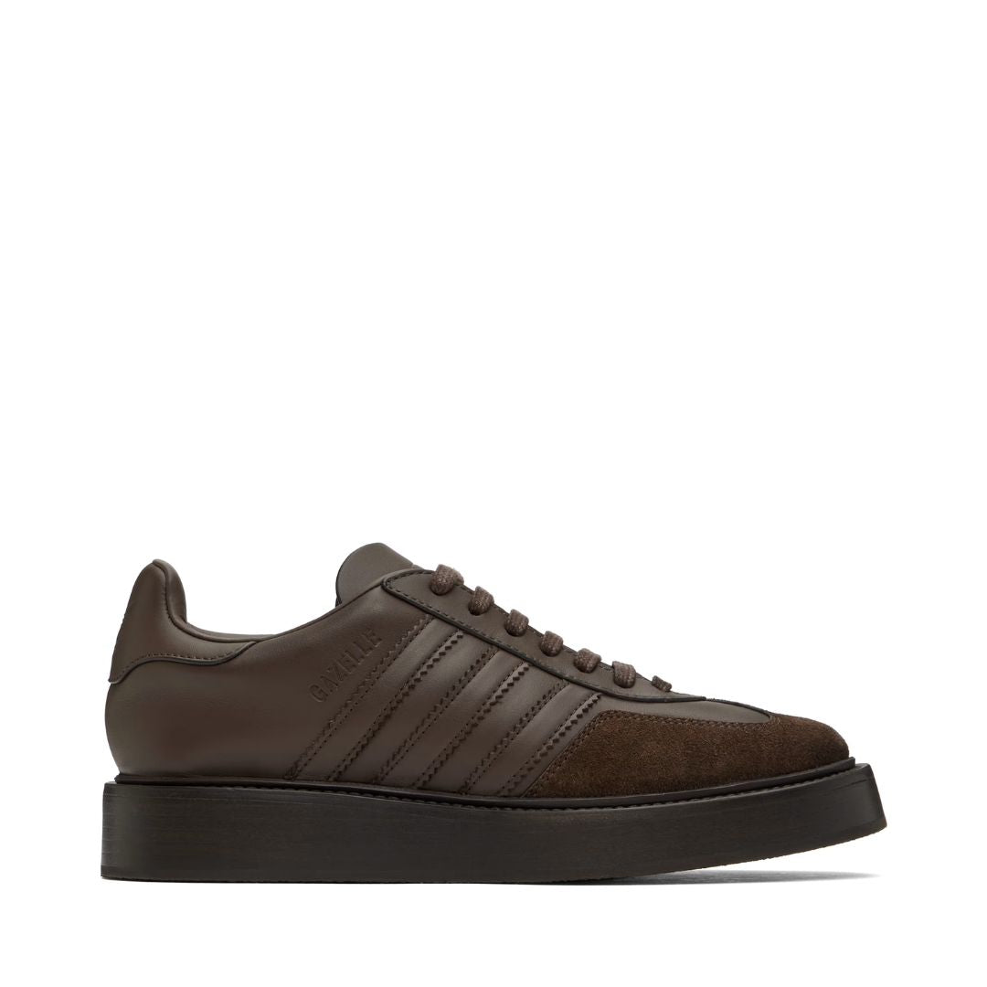 ADIDAS ORIGINALS Brown Gazelle Indoor Sneakers