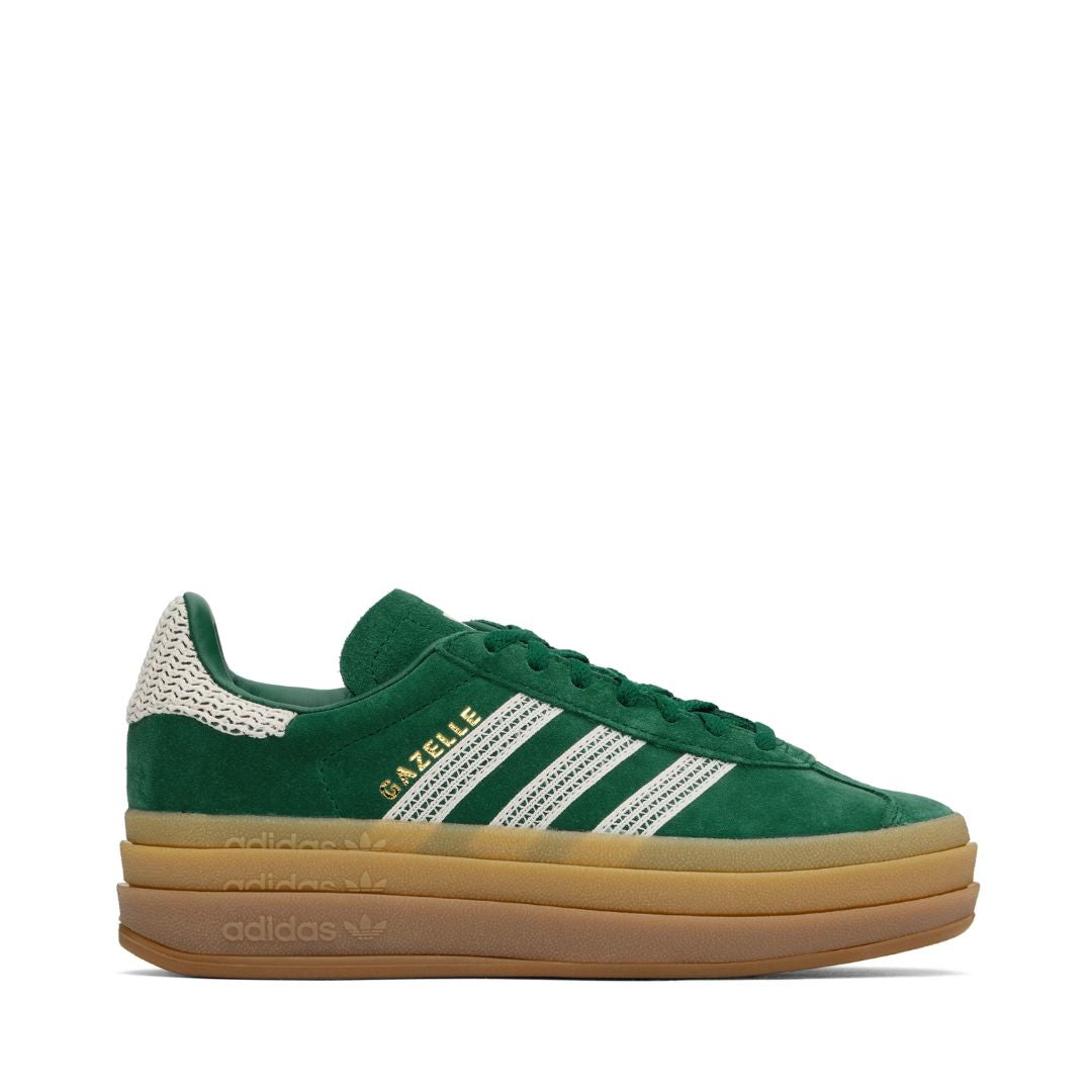 ADIDAS ORIGINALS Green Gazelle Bold Sneakers