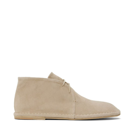 AMOMENTO Beige Suede Desert Boots