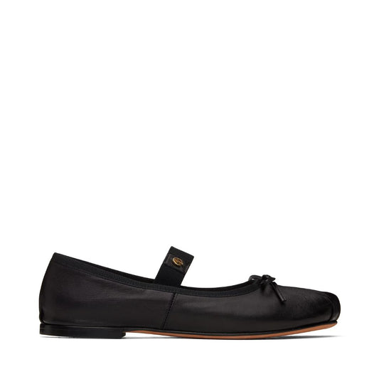 ANINE BING Black Jolie Ballerina Flats