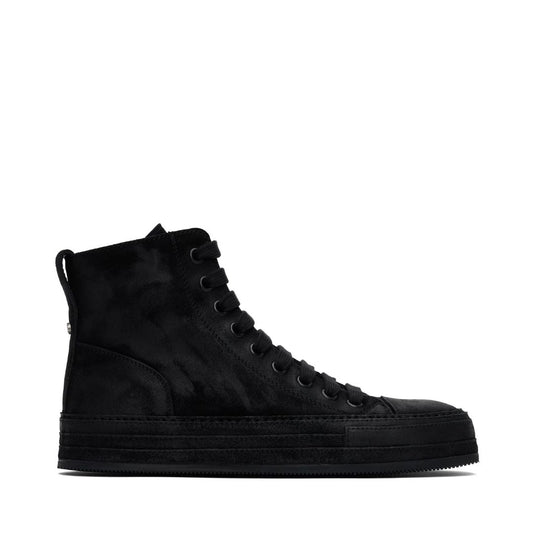 ANN DEMEULEMEESTER Black Orvo High-Top Sneakers