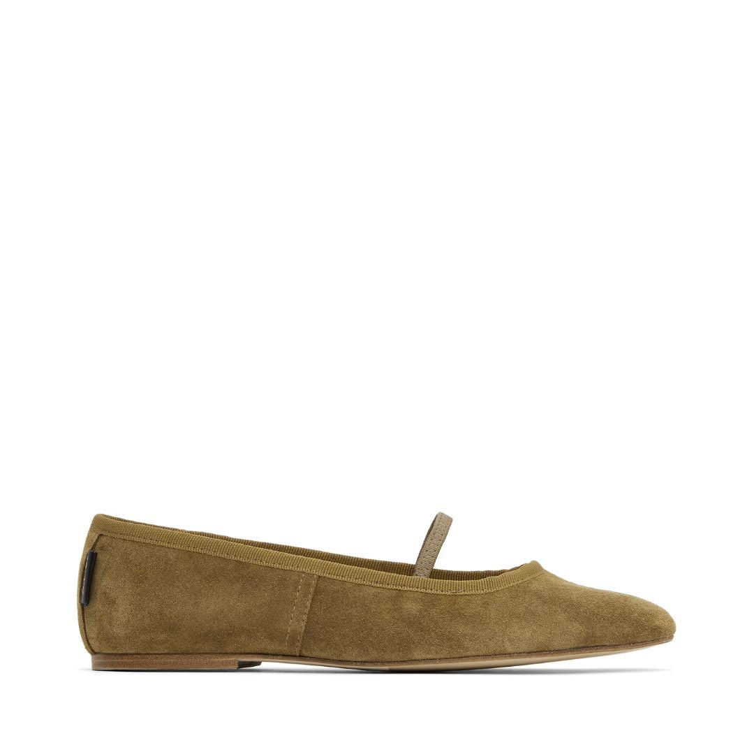 A.P.C. Brown Swan Ballerina Flats
