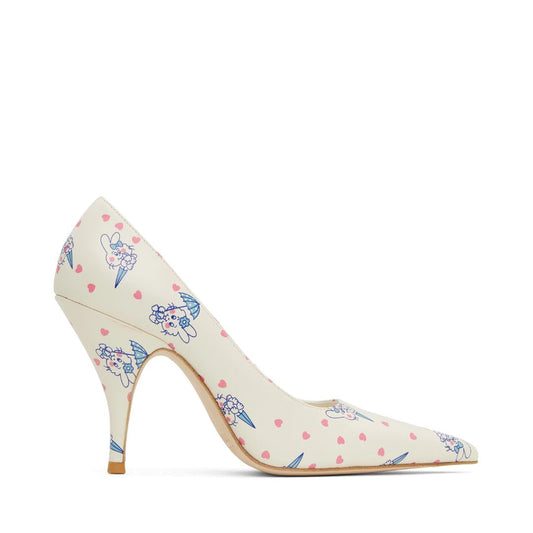 ASHLEY WILLIAMS Off-White Harmony Heels