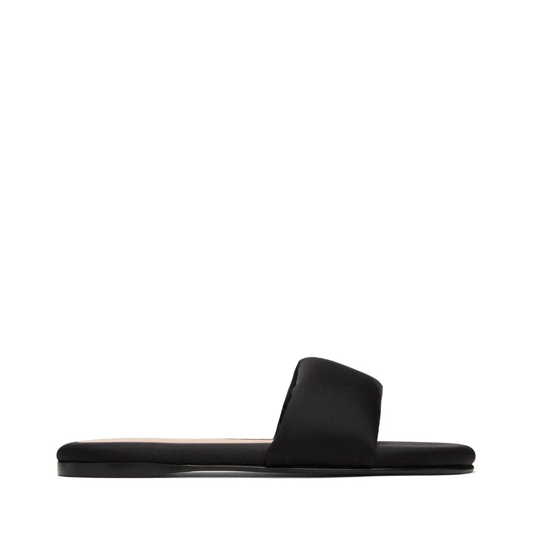CARVEN Black Garnier Padded Slides