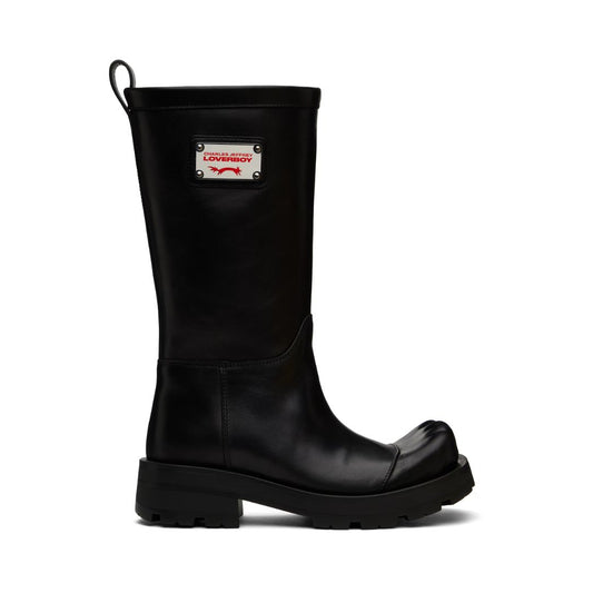 CHARLES JEFFREY LOVERBOY Black Sheathed Boots