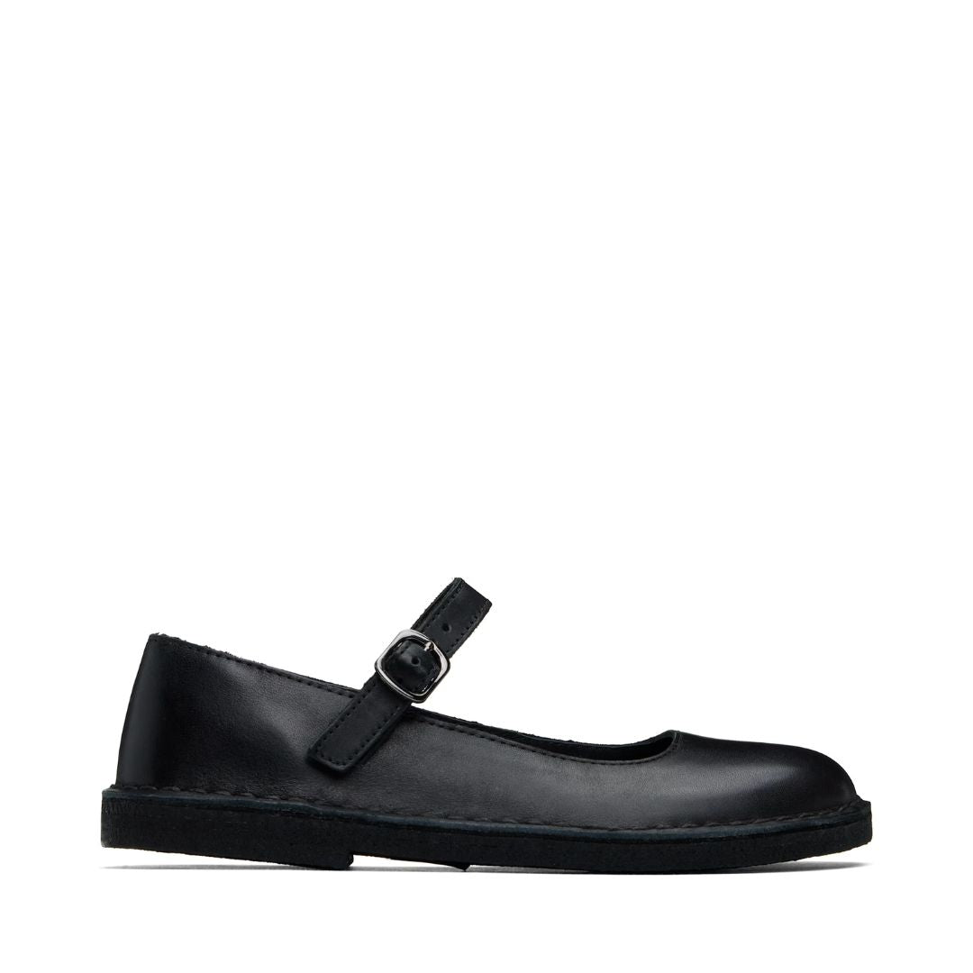 CLARKS ORIGINALS Black Desert Jane Ballerina Flats
