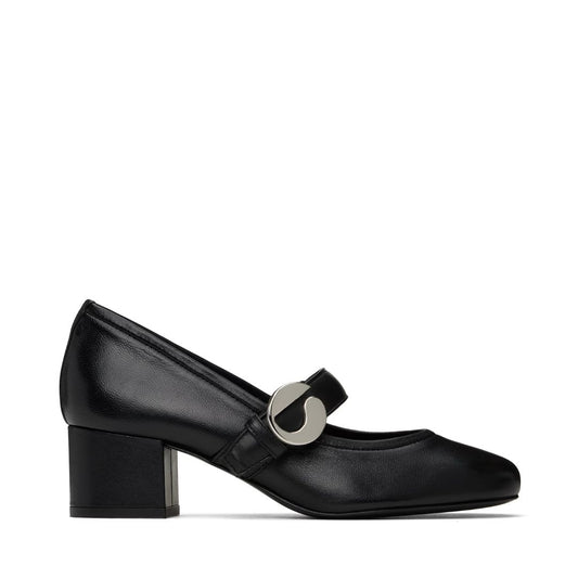 COPERNI Black Ballerina Belt Heels