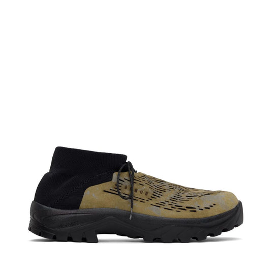 DEMON Black & Khaki Cambriana Sneakers