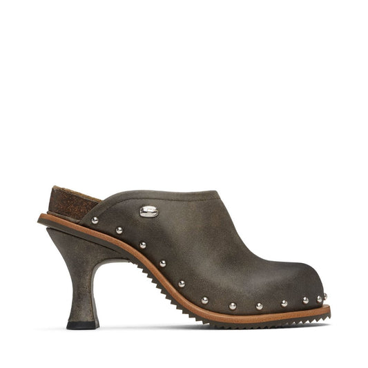 DIESEL Brown D-Woodstock MI Clog Mules