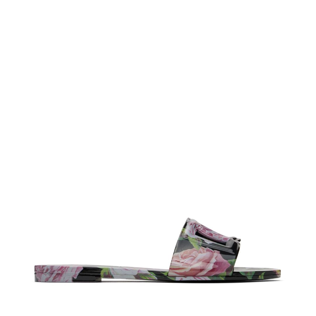 DOLCE&GABBANA Multicolor Rubber Beachwear Sandals
