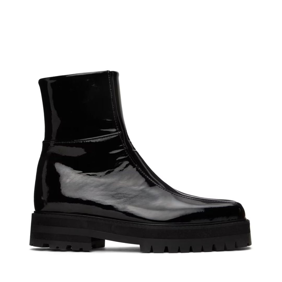 ERNEST W. BAKER Black Platform Boots