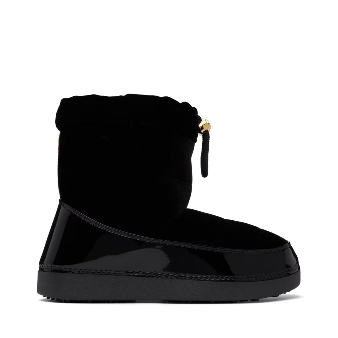 GIUSEPPE ZANOTTI Black Quilted Boots
