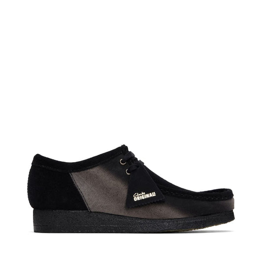 JIYONGKIM Black Clarks Edition Sun-Bleached Wallabee Derbys