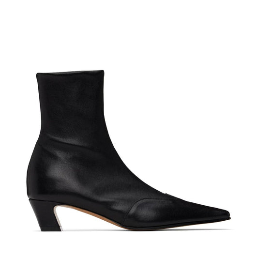 KHAITE Black Nevada Stretch Low Boots