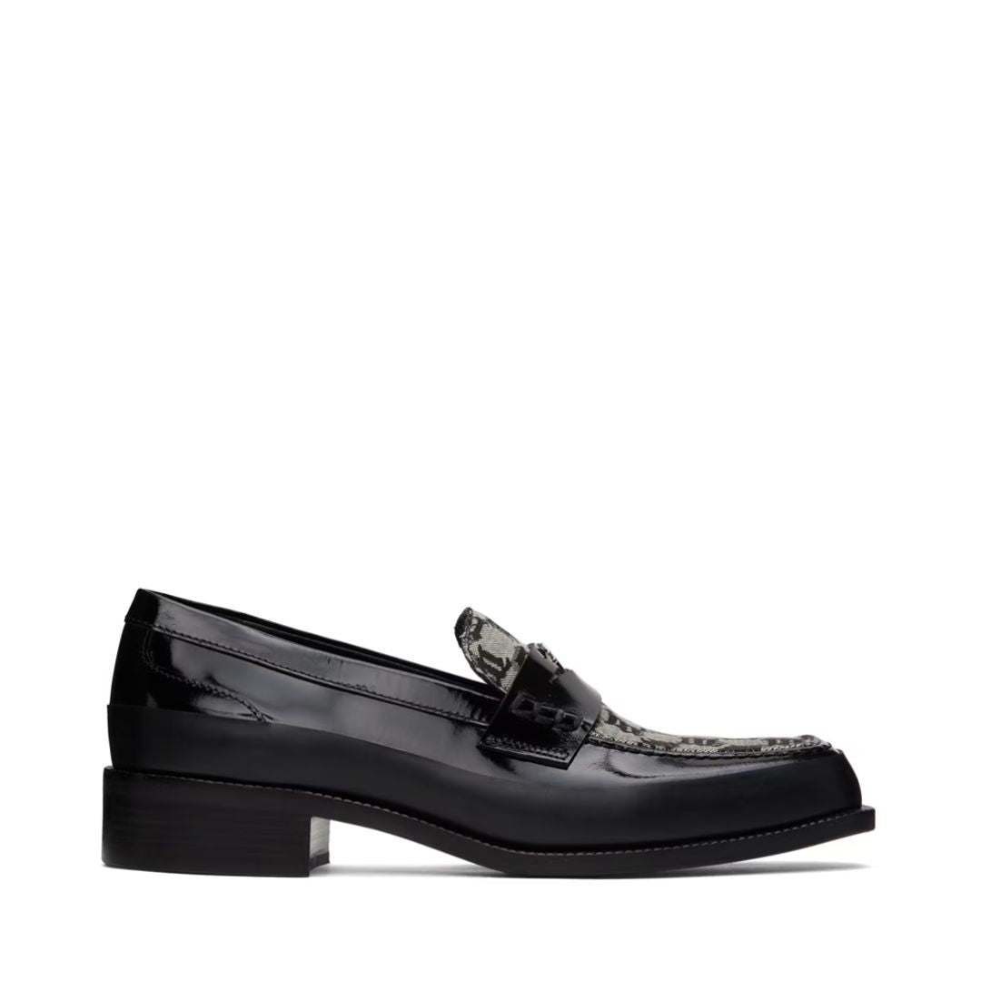 MISBHV Black & Beige Jacquard The Brutalist Loafers