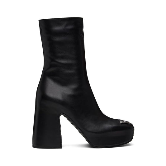 MISBHV Black The Pop Platform Boots