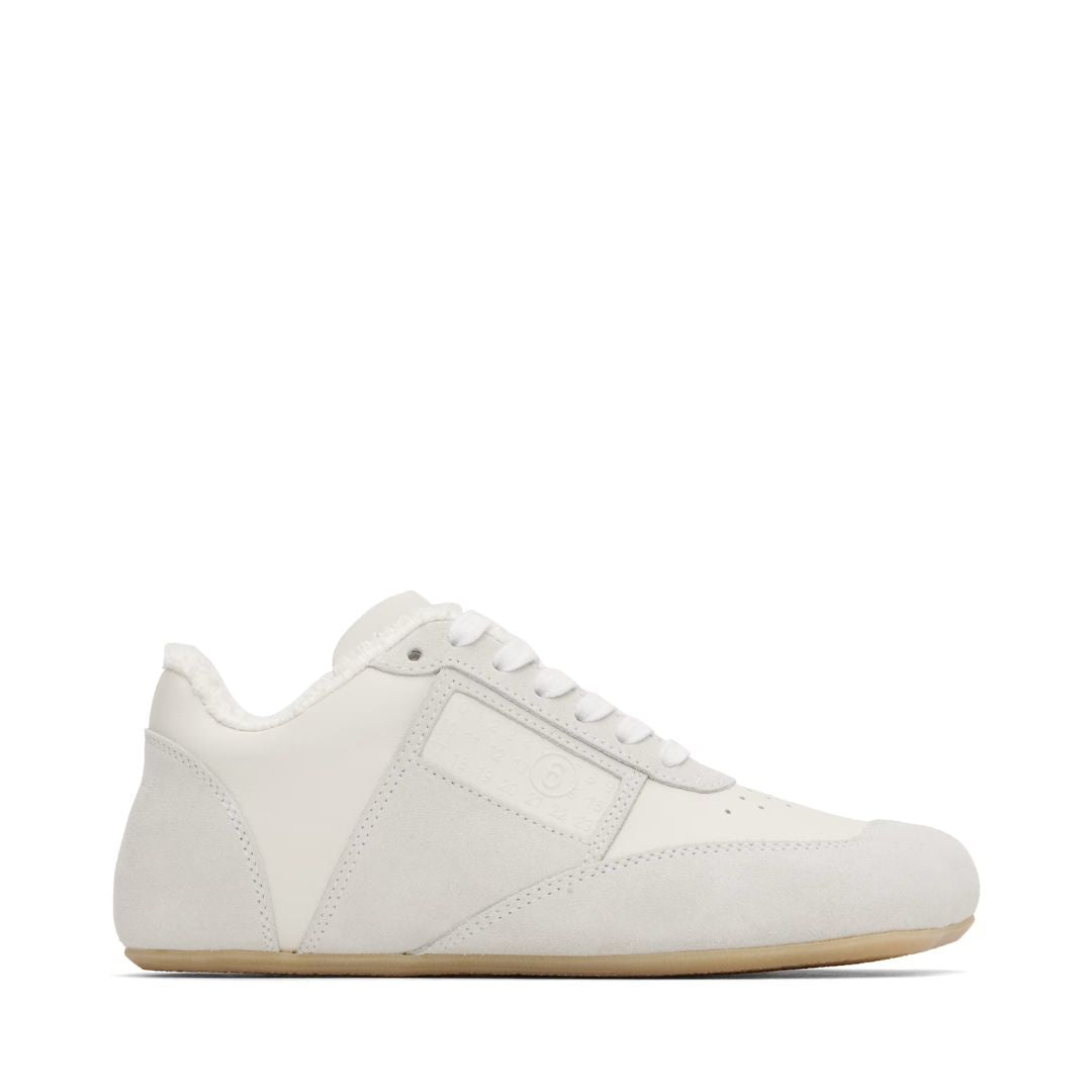 MM6 MAISON MARGIELA White & Gray Anatomic Sneakers