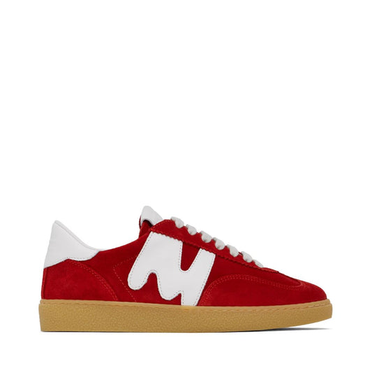 MSGM Red Retro Sneakers