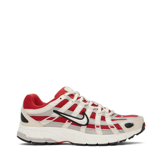 NIKE Red & Off-White P-6000 Sneakers