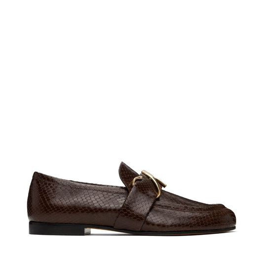 PROENZA SCHOULER Brown Monogram Loafers