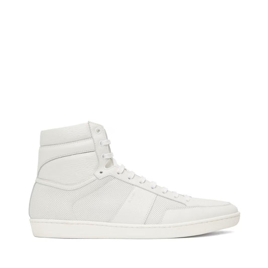 SAINT LAURENT White Court Classic SL/10H Sneakers