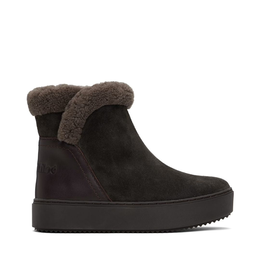 SEE BY CHLOÉ Brown Juliet Ankle Boots