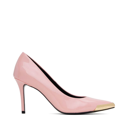 VERSACE JEANS COUTURE Pink Scarlett Patent Heels