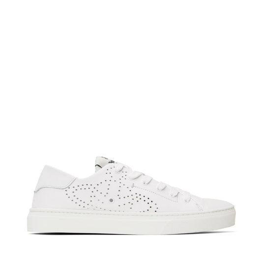 VIVIENNE WESTWOOD White Low Top Soft Punch Sneakers